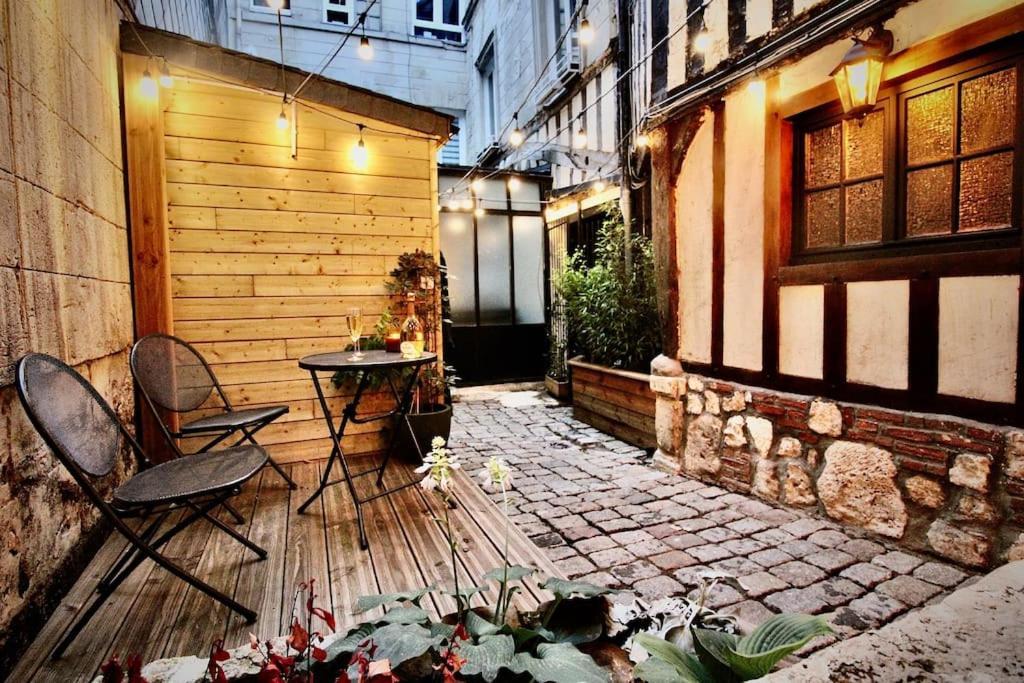 Le Spa Gustave - Sauna, Jacuzzi & Terrasse A Ρουέν Εξωτερικό φωτογραφία